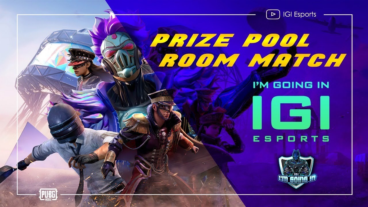IGI ESPORTS PRIZE POOL ROOM MATCH, PAID ROOM