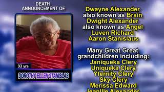 Dorothy Ellen Stanislas long