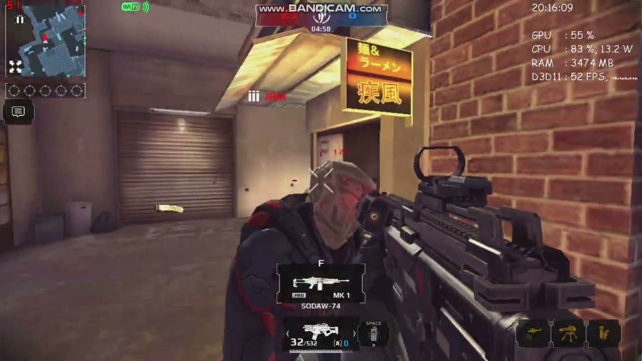 Modern Combat 5 - Whisperer Silencer + Street map!!