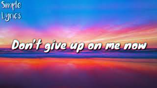 Don’t Give Up On Me Now - R3hab & Julie Bergan (Lyric-video)