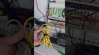 Parte#2 Organizando meu painel elétrico #eletrica #automaçãoindustrial #clp #ihm #delta