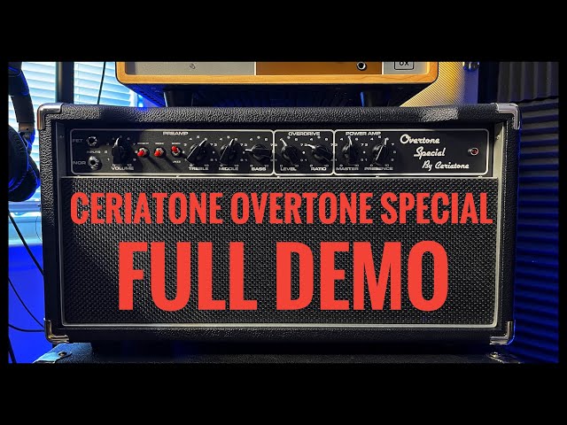 Ceriatone Overtone Special OTS50 - Full Demo! Dumble tone! - YouTube