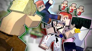 Can We Survive MINECRAFT JJK As THE HEAVY HITTERS?!