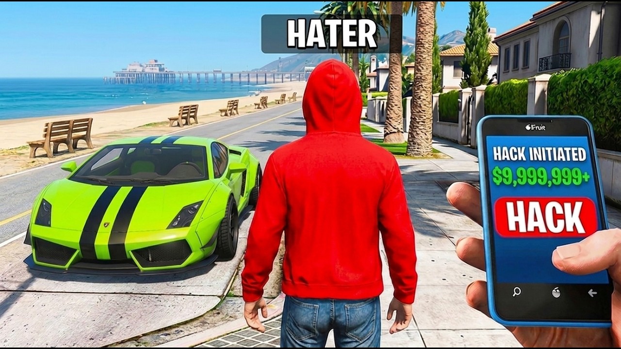 Logging Into HATER'S Account in GTA!