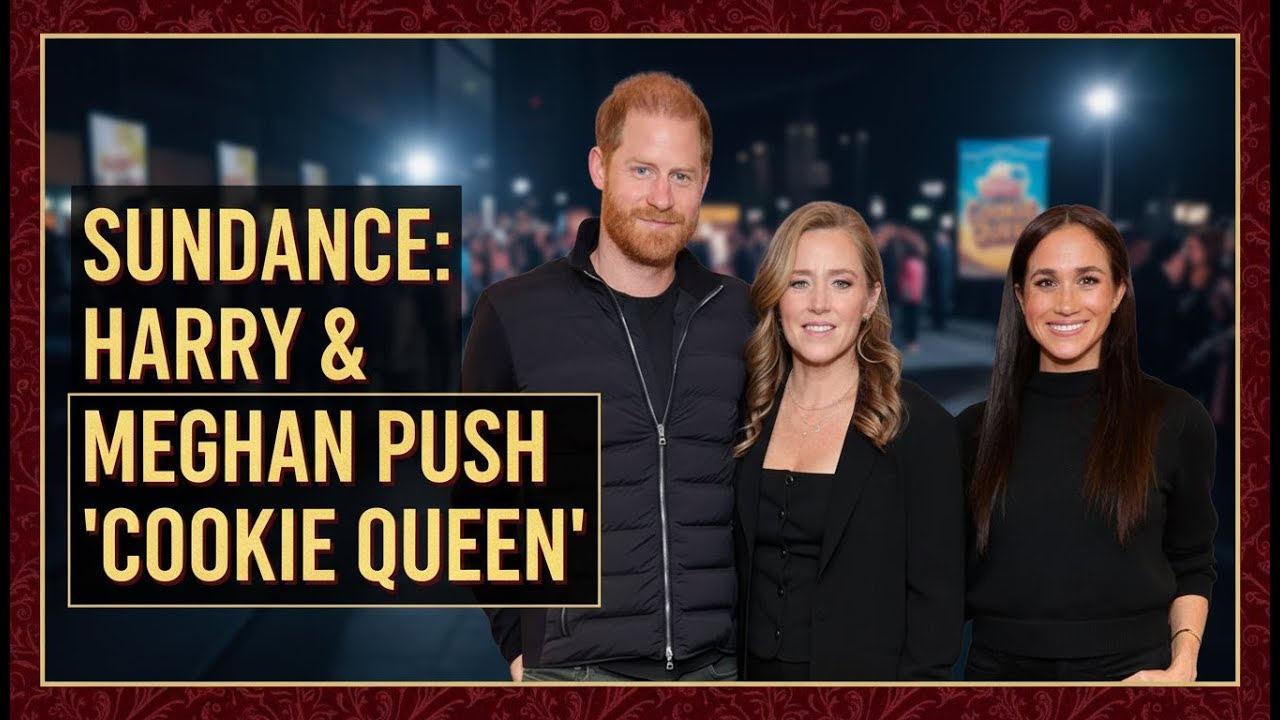 Sundance Filmfest Prinz Harry und Herzogin Meghan promoten den Film Cookie Queen