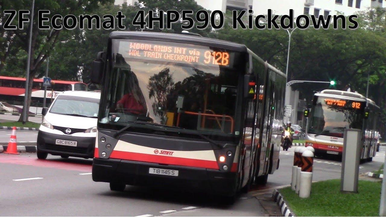 [SMRT]Loud ZF Ecomat 4HP590 Kickdowns - TIB1145S On 912B (Mercedes Benz O405G Hispano Habit)