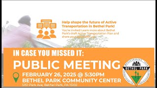Active Transportation Plan Presentation 2-26-24