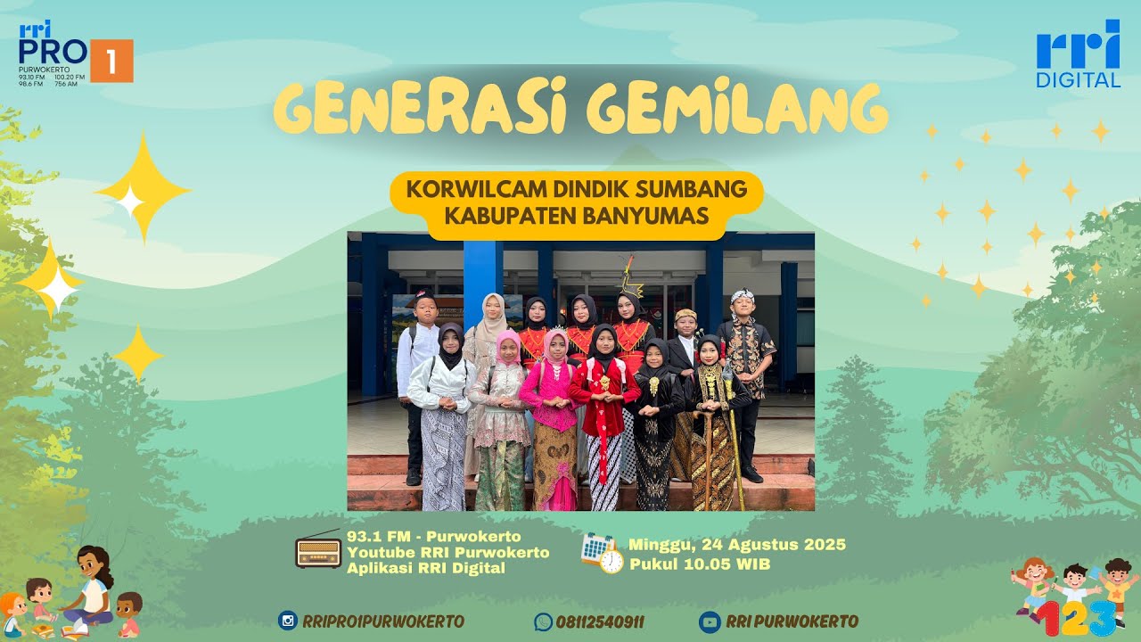 GENERASI GEMILANG (Korwilcam Dindik Sumbang Kabupaten Banyumas)