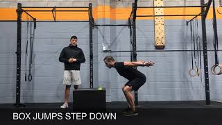 BOX JUMP STEP-DOWN