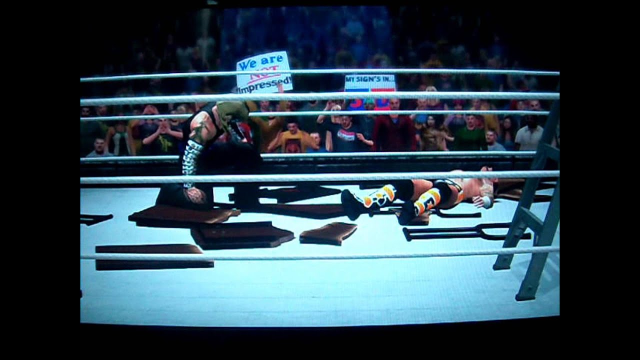 WWE 12 Jeff Hardy TLC highlights