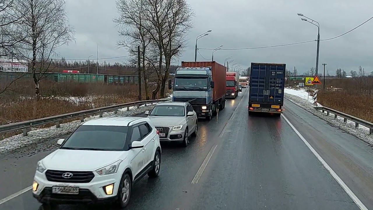 ТРАССА САНКТ-ПЕТЕРБУРГ - МОСКВА (ВЫШНИЙ ВОЛОЧЕК, ТВЕРЬ, СВЕРНУЛ НА ...