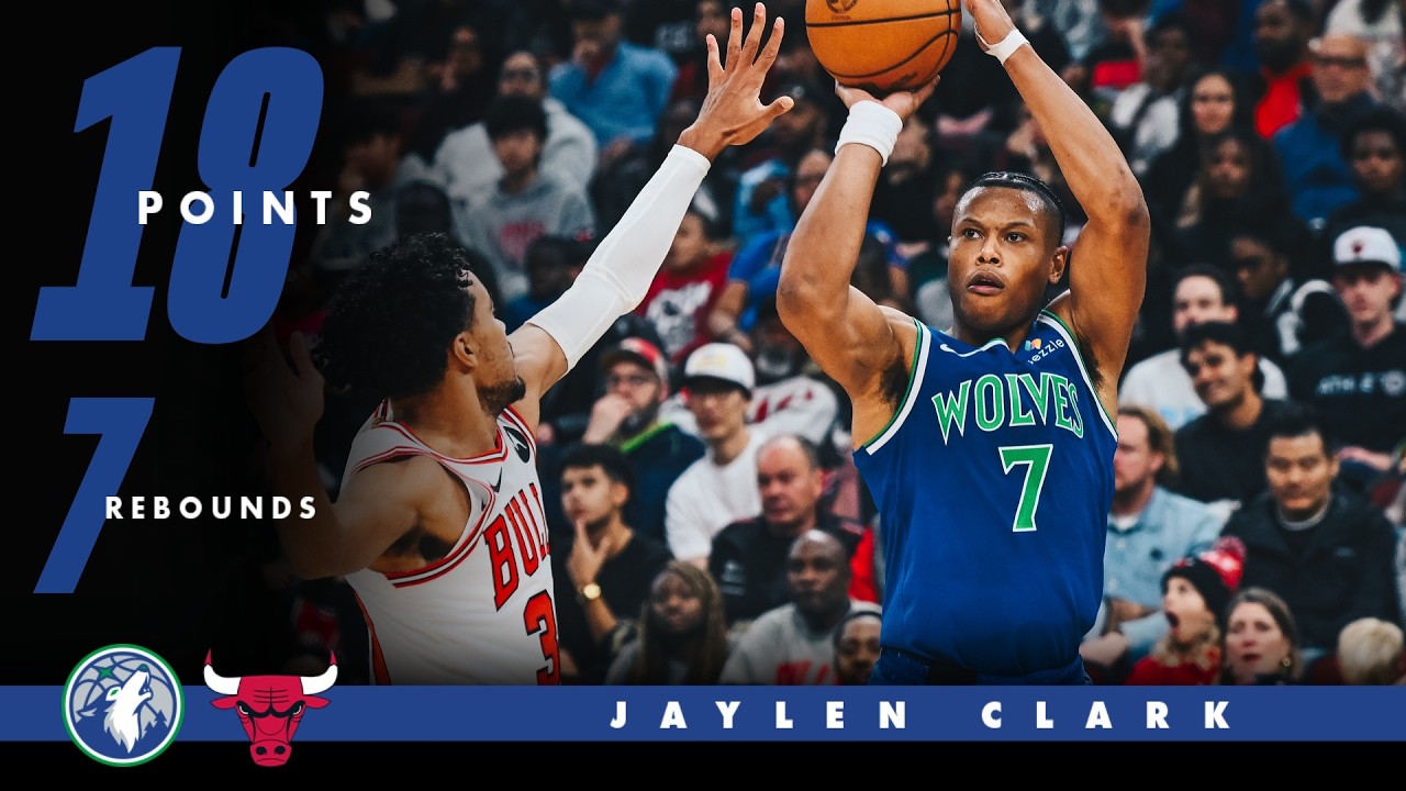 Jaylen Clark Gets It Done On Both Ends With 18 Points Vs The Chicago Bulls | 10.16.26