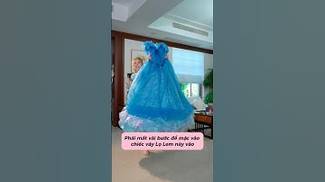 MẶC THỬ VÁY LỌ LEM #makeup #beauty