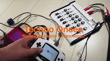 Techno onsen -nanoloop mono + nanoloop2