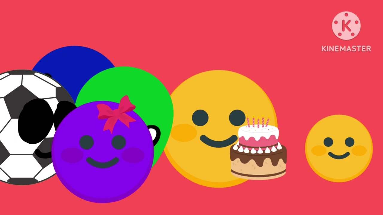 Фигуры и его друзья день рождения другой смайлика|1 сезон 14 серия