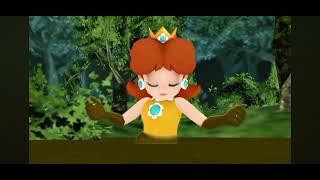 Princess Daisy Belly Dancing Quicksand Sinking
