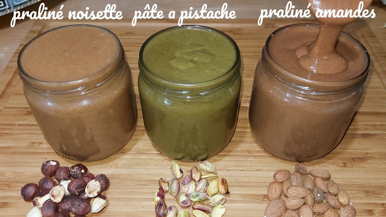 علاش تشريهم حضريهم فدارك اقتصاديين👍 براليني اللوز /بخاليني نوازيت/ pâte a pistache مثل الجاهزة