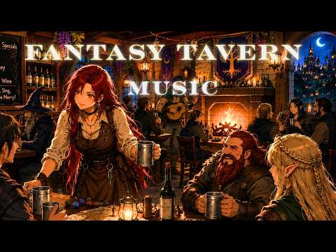 Fantasy Tavern Music | Cozy Medieval Tavern Ambience for D&D & Relaxing