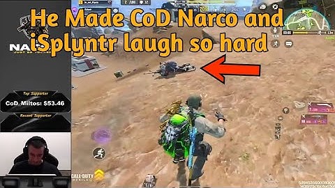 This Potato player Made CoD Narco and iSplyntr laugh so hard  Call of Duty: Mobile