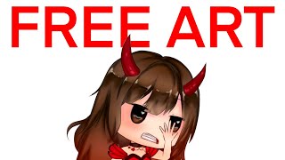 When people ask for free art screenshot 4