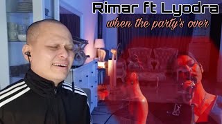 RIMAR X LYODRA - when the party's over (Billie Eilish) - Indonesian Idol 2021 | REACTION