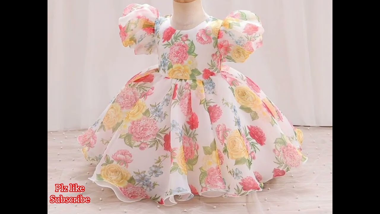Unique And Trendy Baby Frock Designs 2025l