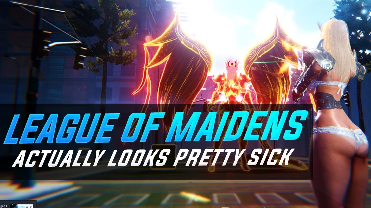 League of Maidens - The Upcoming Superhero MMOARPG Looks INSANE!