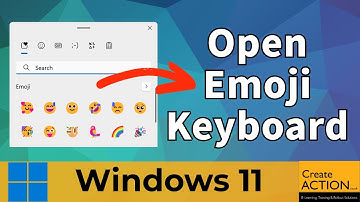 Open the Emoji keyboard in Windows 11 😍