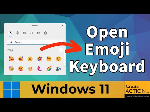Open the Emoji keyboard in Windows 11 ????