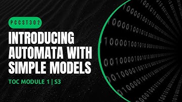 Introduction to Automata | PCCST302 | TOC MODULE 1 | KTU | 2024 Scheme | Anna Thomas