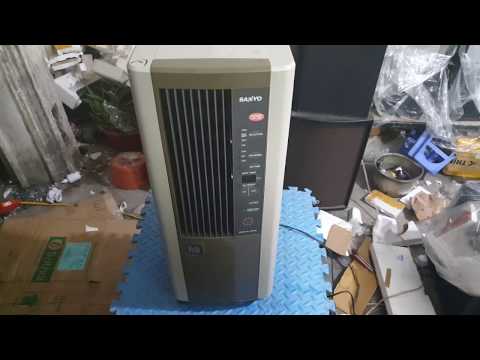 Video Thanh lý điều hòa mini nhật SANYO chạy cục nóng giá... - youtube