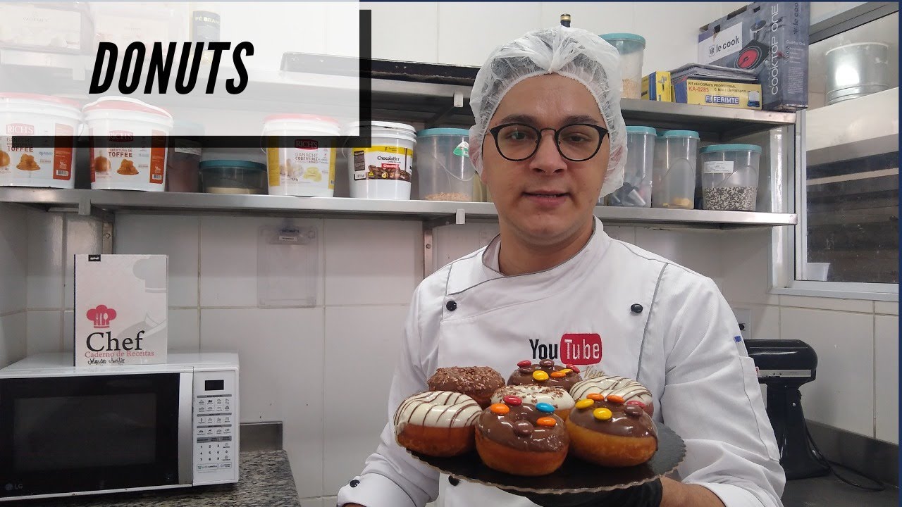 Donuts - Receita da Rosquinha Mais Famosa! | Chef Marcos Aurélio