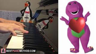 Barney I Love You Song (Piano Cover by Amosdoll) chords