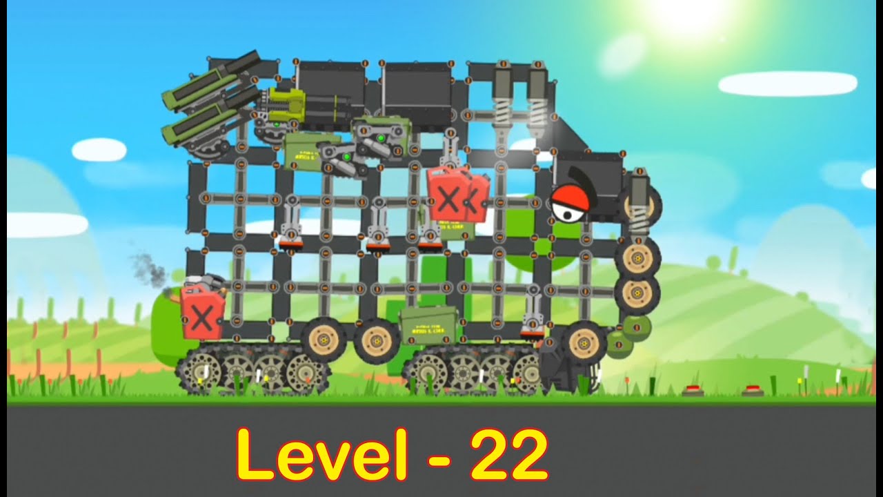 Super Tank Rumble : Origin : Level 22 - All Tanks Battle - YouTube