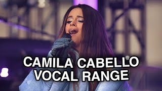Camila Cabello - Live Vocal Range & Analysis (C3 - G#6) feat. @popvocalstv