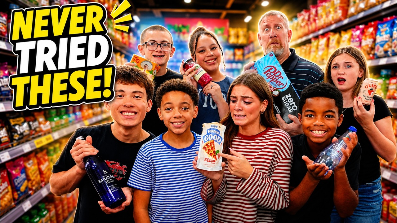 NEW Foods We've Never Tried! (Big Mistake?!)