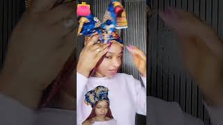 Ankara African print head wrap tutorial #headwrap #diy #fashion