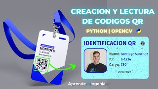 GENERACION Y LECTURA DE CODIGOS QR EN TIEMPO REAL CON PYTHON y OPENCV | Parte 1