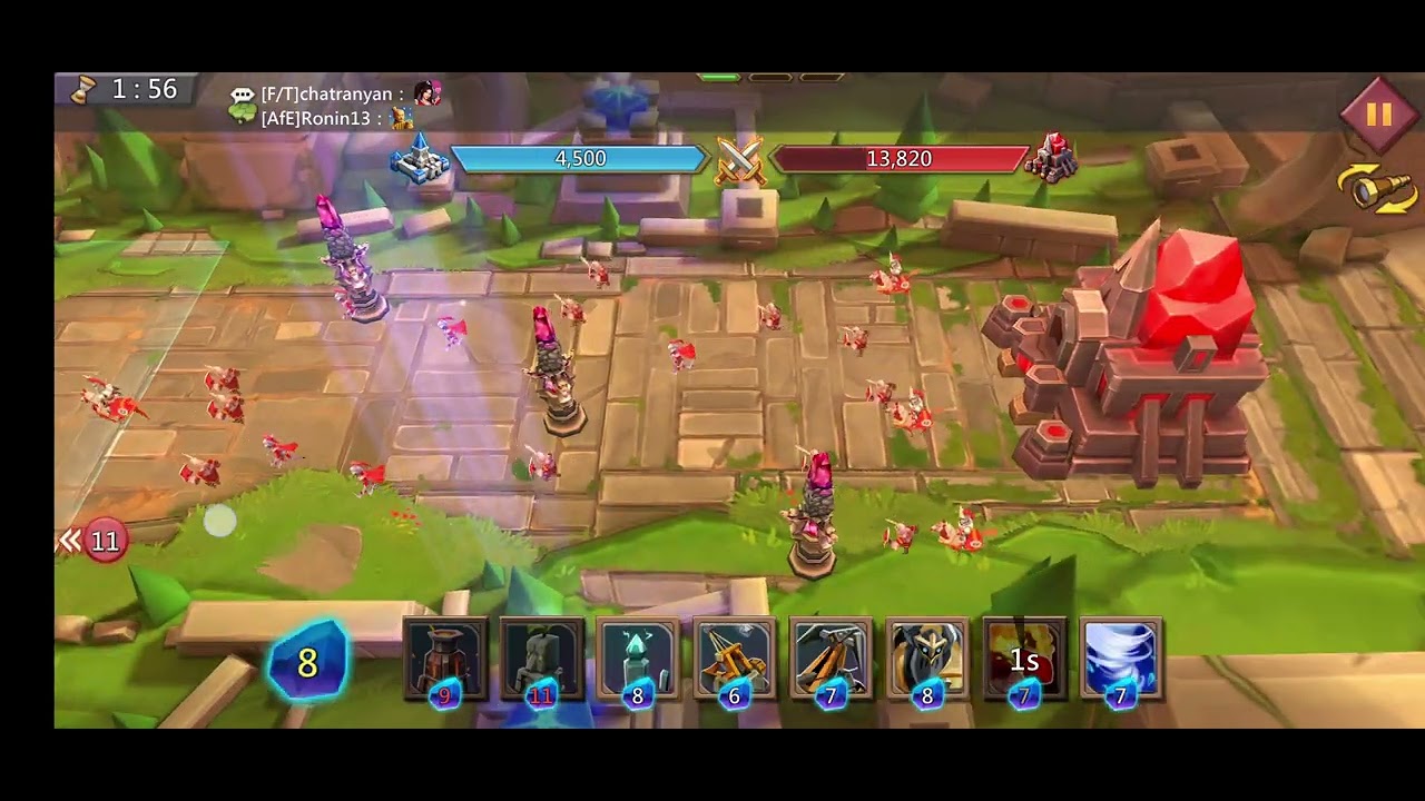 Lords mobile magic portal chapter 6 level 11