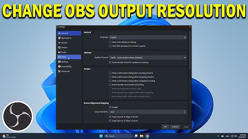 How To Change OBS Output Resolution for Streaming & Screen Recording - Quick Fix
