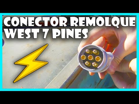 Cómo poner un CONECTOR DE REMOLQUE TIPO WEST 7 PINES hqdefault