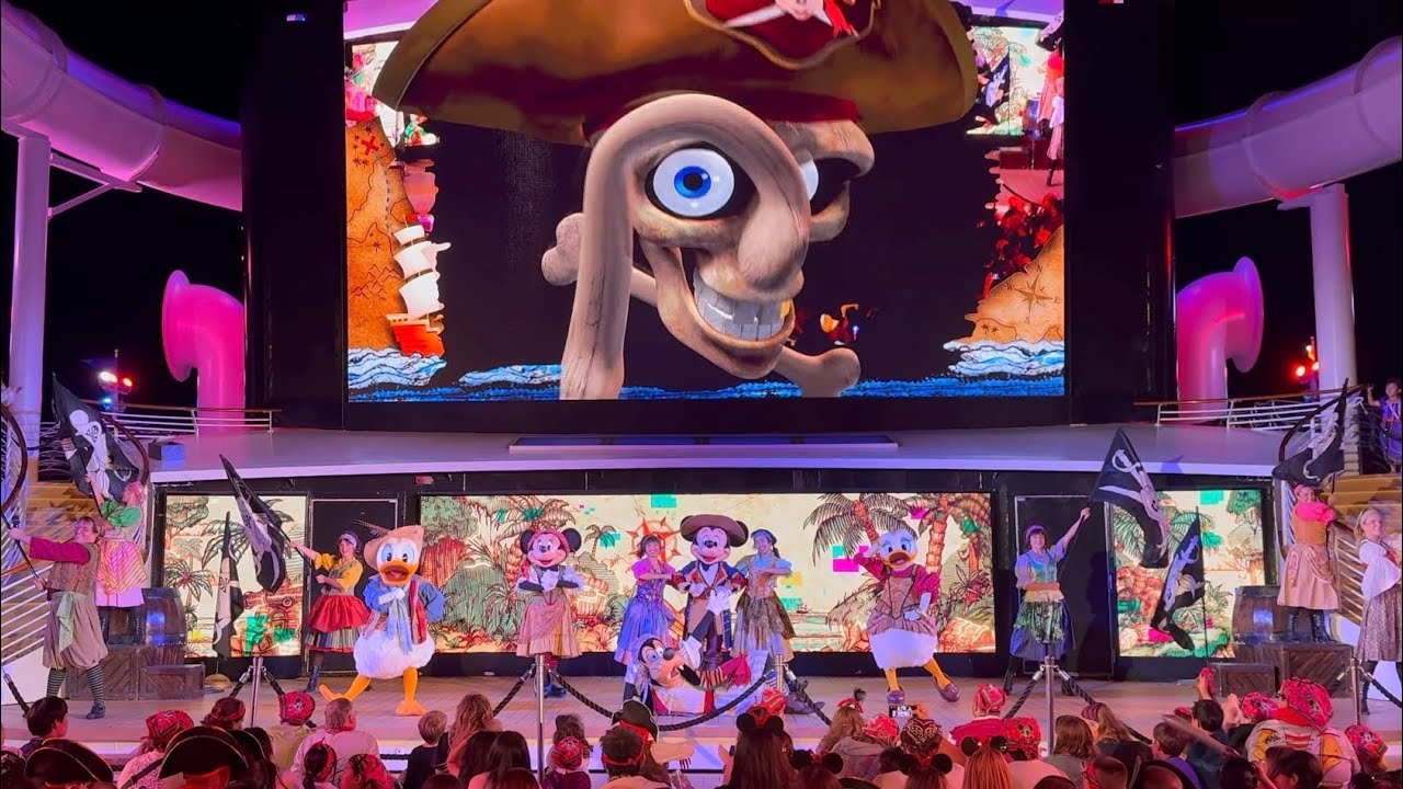 Mickey's Pirates in the Caribbean FULL Show (4K 60 FPS) | Disney