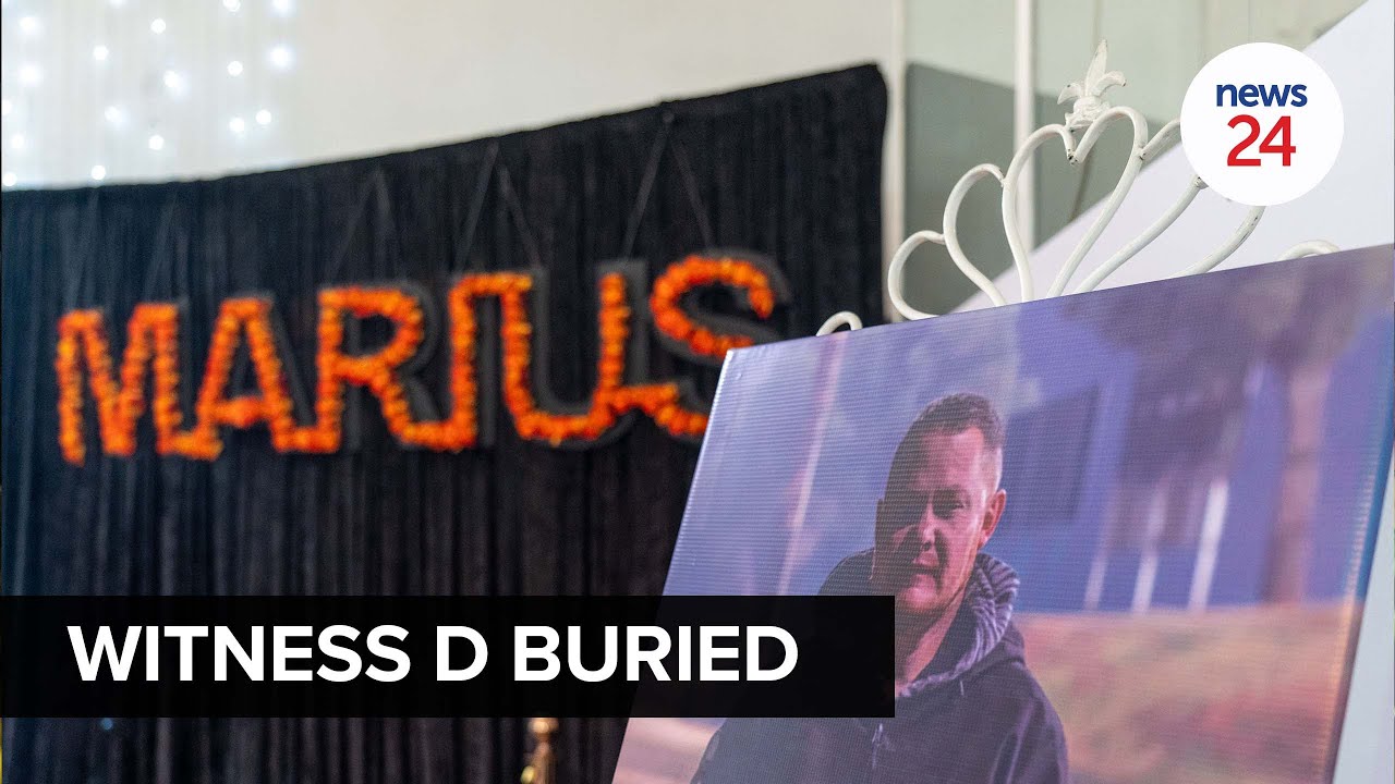 WATCH | Madlanga Commission's slain "Witness D" laid to rest