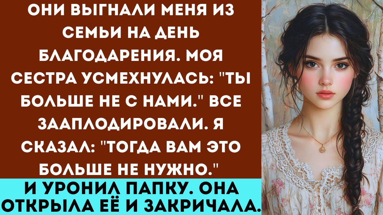 «Моя семья выгнала меня за столом на День благодарения — тогда я рассказал(а), что сделал(а) для них