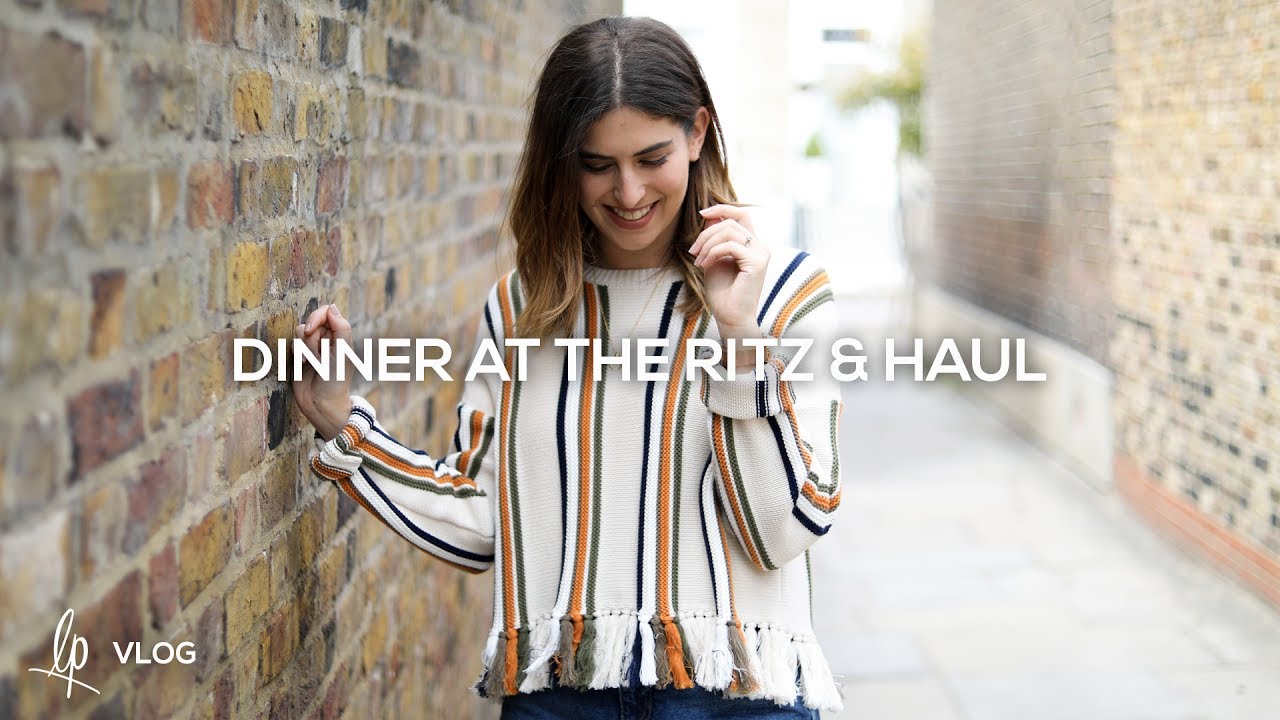 DINNER AT THE RITZ & HAUL | Lily Pebbles Vlog