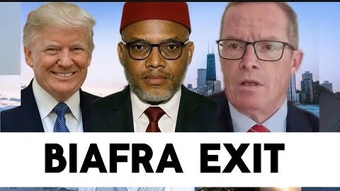 Chairman Austrian Committee Call On US &Trump To Recognize Republic Of Biafra & Exit 4rm Nigeria