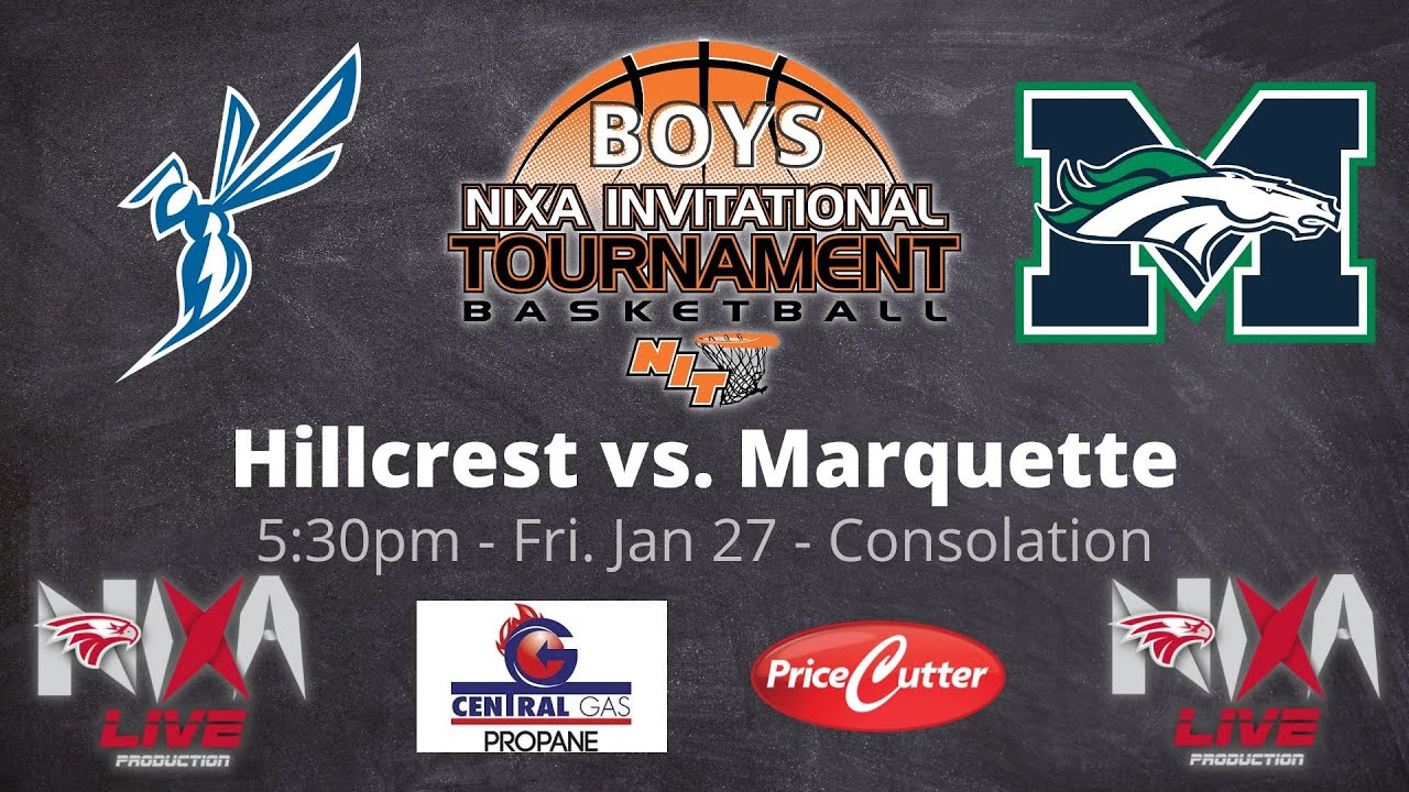 2023 Boys Nixa Invitational Hillcrest vs Marquette Consolation
