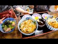 カツ丼！天ぷら！驚異的な人気を誇る関西のうどん蕎麦屋４選丨Japanese Street Food