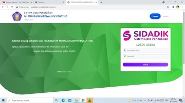 Tutorial Update Data siswa pada SIDADIK Tahun 2021
