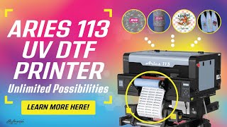 The most versatile Decorative printer! Aries 113
